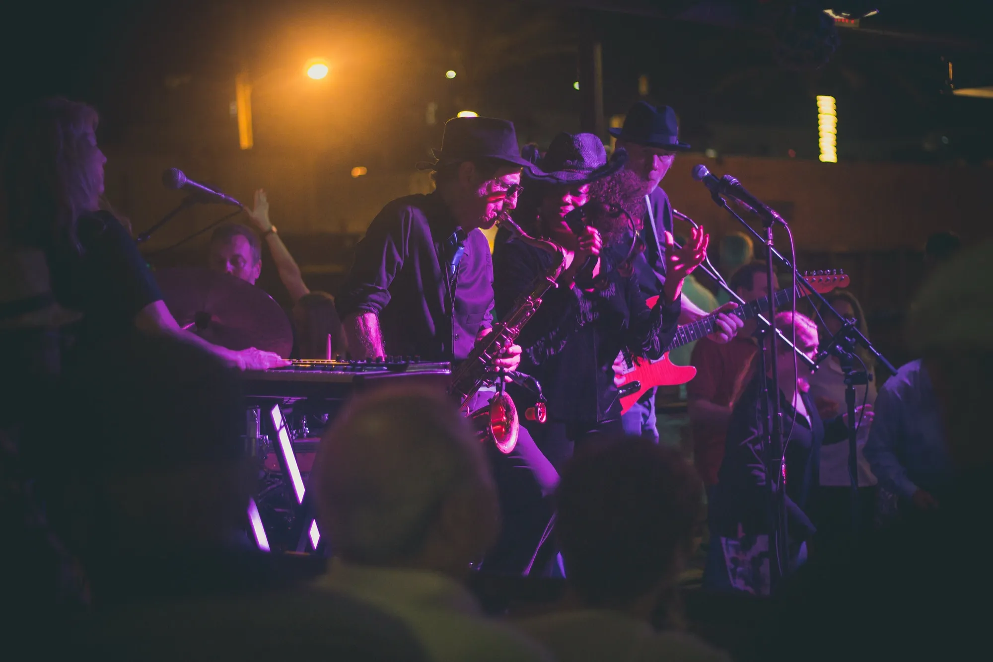 The band plays on. Misc photography, South Florida.