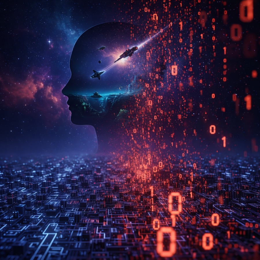 In a world of zeros and ones, we are obsessed with becoming zero